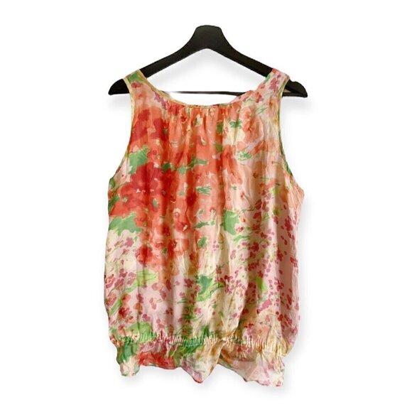 Zara sleeveless floral print blouse, size M - Picture 2 of 8